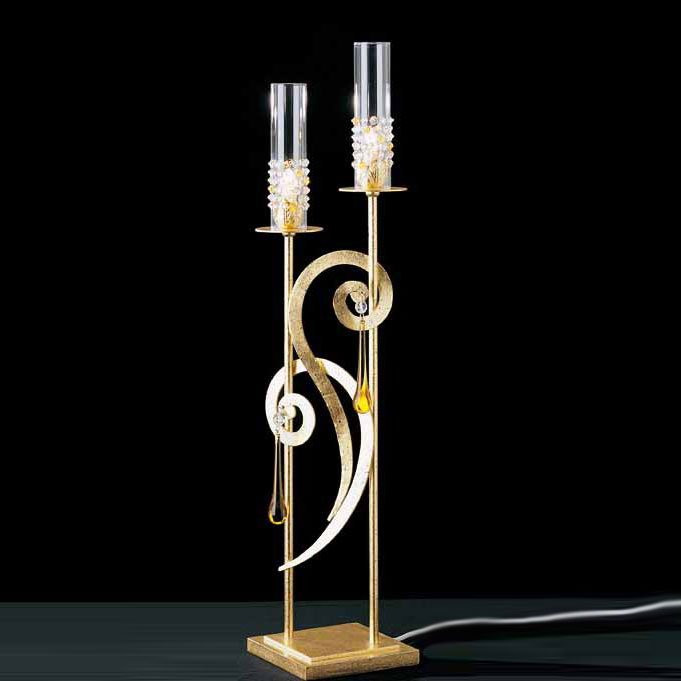 Настольная лампа Lucienne Monique Drops 7522/2 Oro