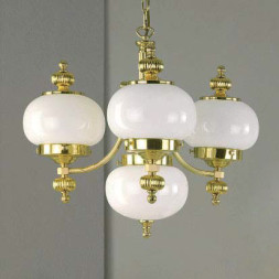 Люстра Orion LU 1319/3+1 MS/328 opal glanzend