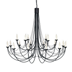 Люстра Elstead Lighting Carisbrooke CB18 BLACK