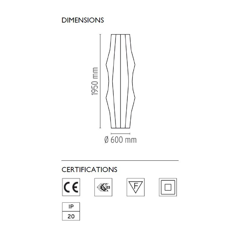 Напольный светильник Flos Fantasma F2201009