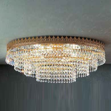 Потолочный светильник Beby Group Empire 1600/6/PL Bronze Brushed CUT CRYSTAL