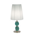 Настольная лампа IDL Charme 601/1LM steel white green