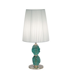 Настольная лампа IDL Charme 601/1LM steel white green