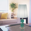Настольная лампа IDL Charme 601/1LM steel white green