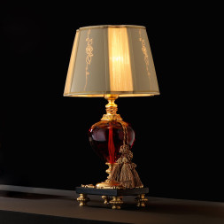 Настольная лампа Euroluce Orfeo LP1 gold Ruby