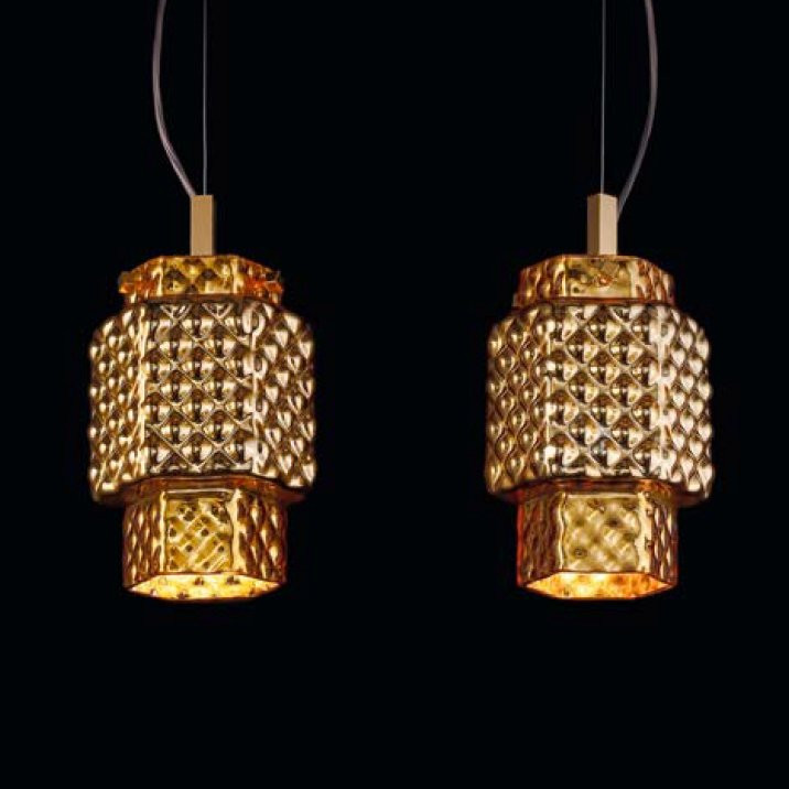 Подвесной светильник Sylcom Casa Blanca 0260 D GOL