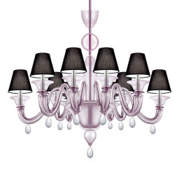 Люстра La Murrina Drop S/10 black