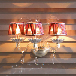 Бра Euroluce Florentia A3 Silver Shade