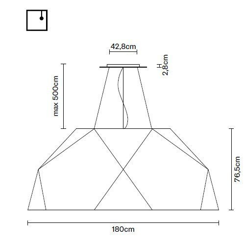 Подвесной светильник Fabbian Crio D81 A17 01