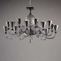 Люстра Euroluce Audrey L8+8 Fume