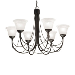 Люстра Elstead Lighting Carisbrooke CB6 BLACK