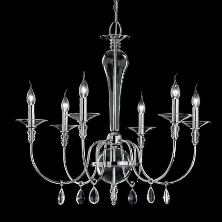 Люстра Renzo Del Ventisette &quot;Floreale&quot; L 14019/6 DEC. CROMO