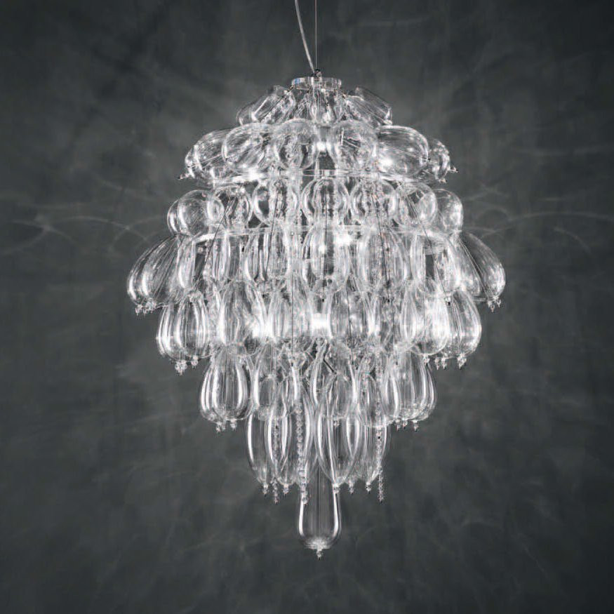 Подвесной светильник Italamp Grapeflut 479/S Transp. / C Spectra®Crystal