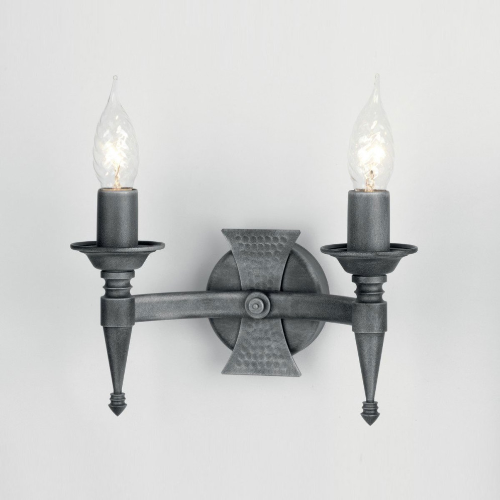 Бра Elstead Lighting Saxon SAX2 BLK/SIL