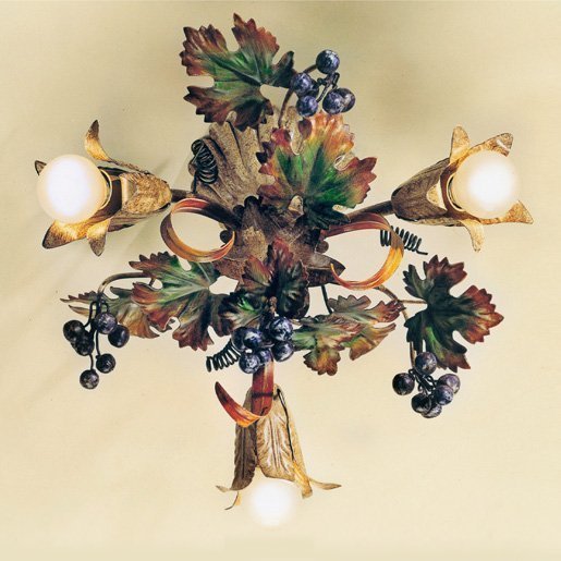Настенно-потолочный светильник Passeri International Frutta PL 5795/3 Dec. 041