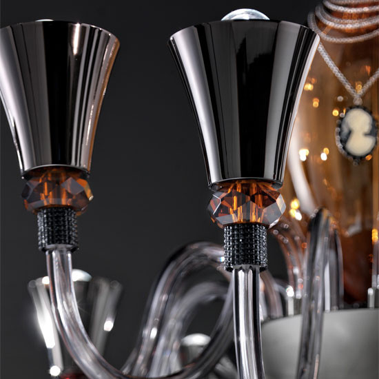 Люстра Euroluce Audrey L8+8 Topaz