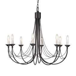 Люстра Elstead Lighting Carisbrooke CB8 BLACK