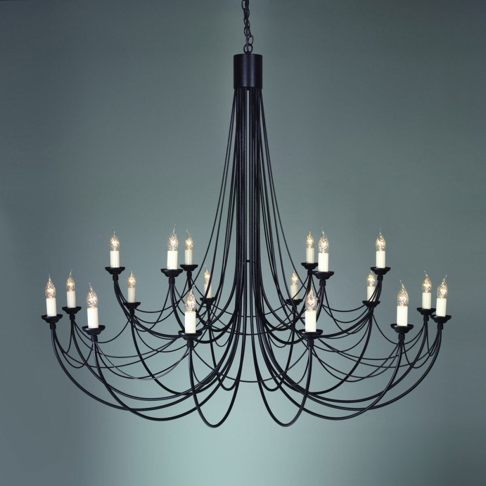 Люстра Elstead Lighting Carisbrooke CB8 BLACK