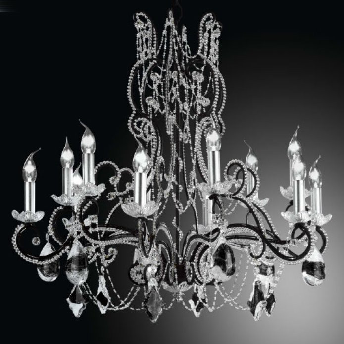 Люстра Renzo Del Ventisette &quot;Sinuosa&quot; L 14045/12 DEC. 0116