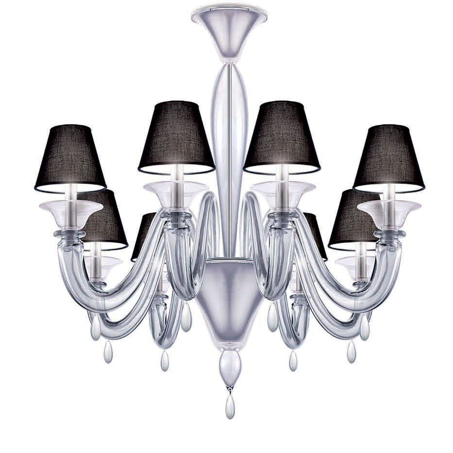 Потолочная люстра La Murrina Style S/8 black