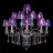 Бра Beby Ultraviolet 0118A06 Chrome 184 SW Blu Violet