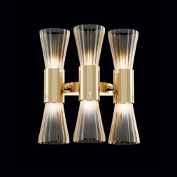 Настенный светильник Beby Group Secret 0650A02 Light gold Gold leaf