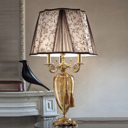 Настольная лампа Euroluce Aida LG3+1 Amber