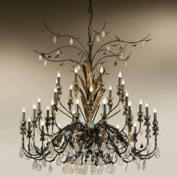 Люстра MM Lampadari Foresta 5572/18+18 V1271