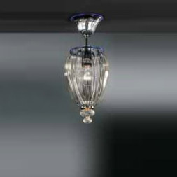 Подвесной светильник Vetri Lamp 1036/22 Cristallo/Blu