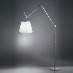 Торшер Artemide Tolomeo mega halo alluminium on/off 42 0564010A + 0779010A + 0780030A