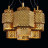Подвесной светильник Sylcom Casa Blanca 0262 D GOL + KIT 0262