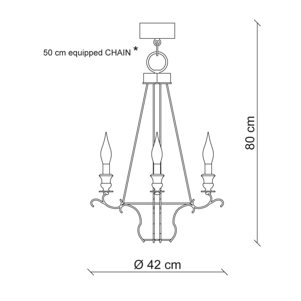Люстра Baga Morgana 7210