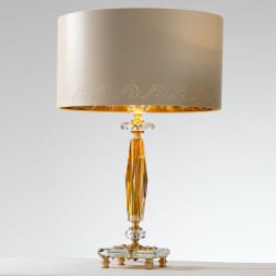 Настольная лампа Euroluce Perseo LG1 Gold Amber