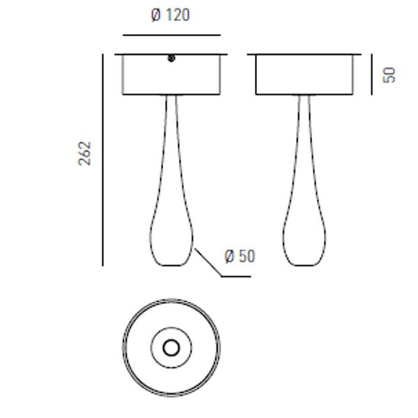 Спот (точечный светильник) Axo Light Stilla STILLA CEILING LAMP 100 04