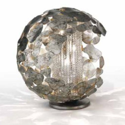 Настольная лампа IDL Twister 509/3L silver corten