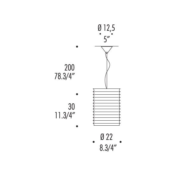 Подвесной светильник Leucos Modulo S22 / CL 0003220