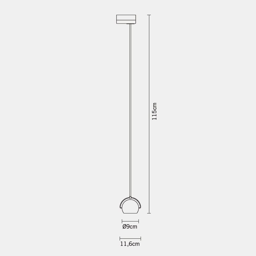 Трековый светильник Fabbian Beluga White D57 J13 01