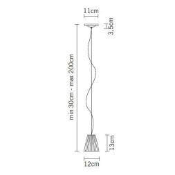 Подвесной светильник Fabbian Flow D87 A01 01