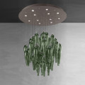 Потолочный светильник Euroluce Abstract 90 Gray Viridian