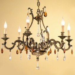 Люстра Passeri International Ottone L 6900/6/G Dec. 076