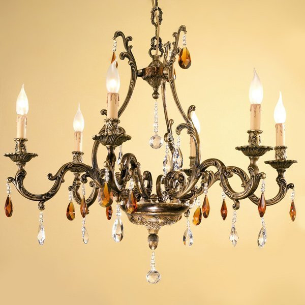 Люстра Passeri International Ottone L 6900/6/G Dec. 076