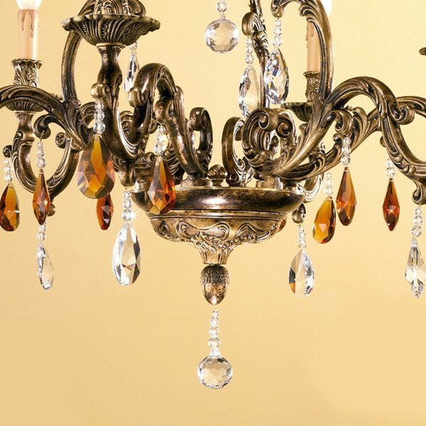 Люстра Passeri International Ottone L 6900/6/G Dec. 076