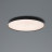 Настенно-потолочный светильник Flos Clara Black ring F1570009+F1571030