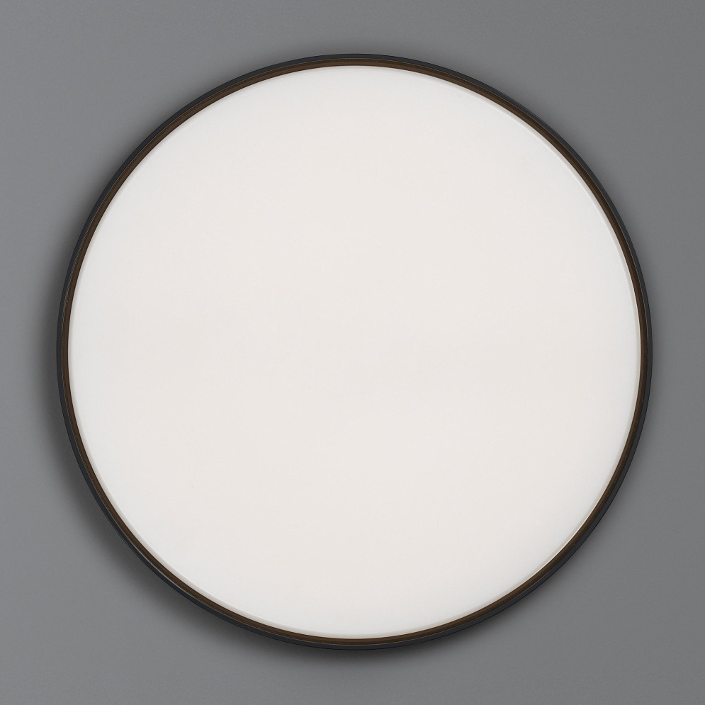 Настенно-потолочный светильник Flos Clara Black ring F1570009+F1571030