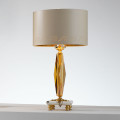 Настольная лампа Euroluce Perseo LP1 Gold Amber