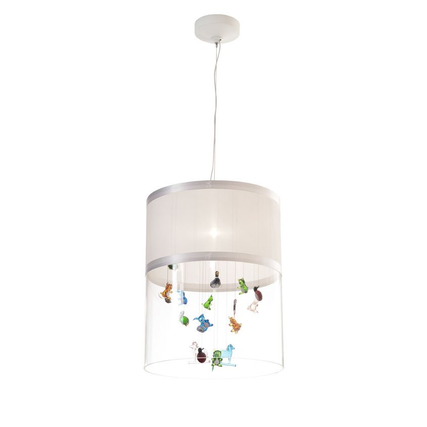 Подвесной светильник Beby Group Beby baby 0125B01 White Leather 01 316