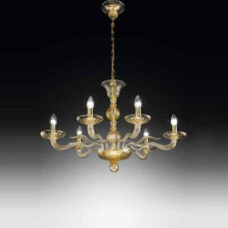 Люстра Vetri Lamp 1171/6 Oro 24 Kt.