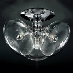 Потолочный светильник IDL Moira 366/3PF chrome