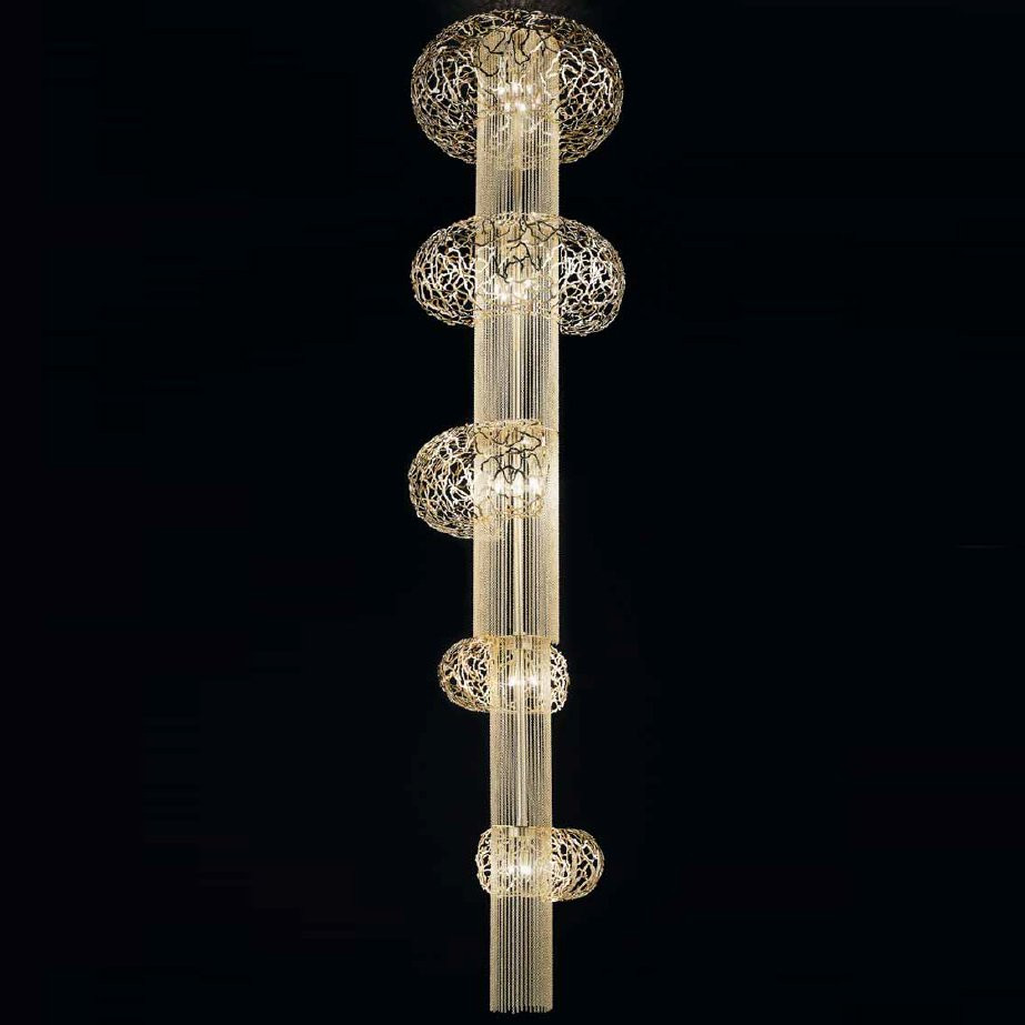 Потолочный светильник IDL Weave 513/26 light gold