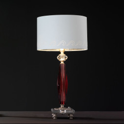 Настольная лампа Euroluce Perseo LP1 Silver Antique rose